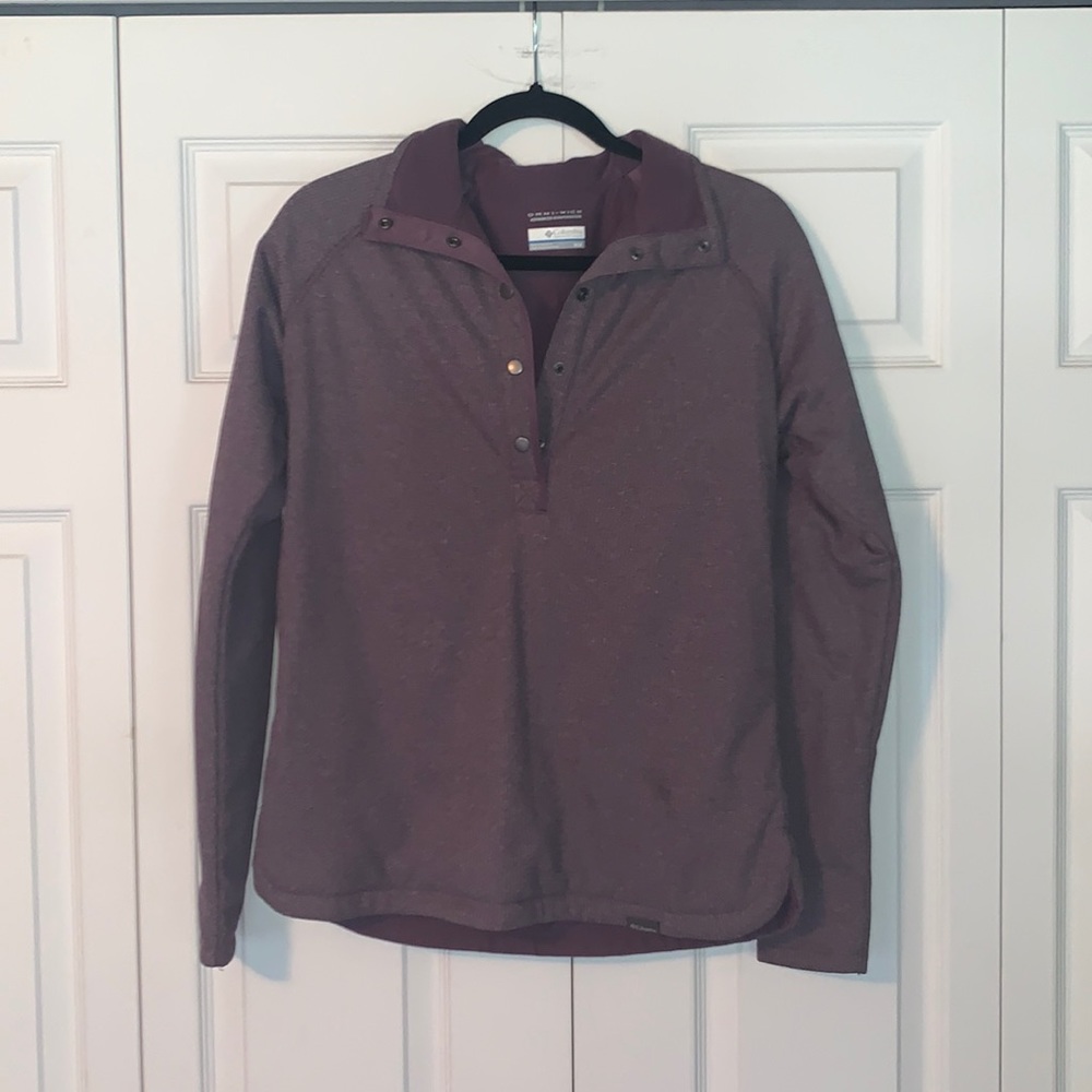 Columbia quarter button up